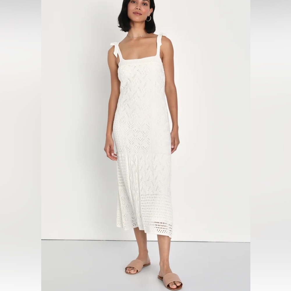 Lulus Knit Midi Dress